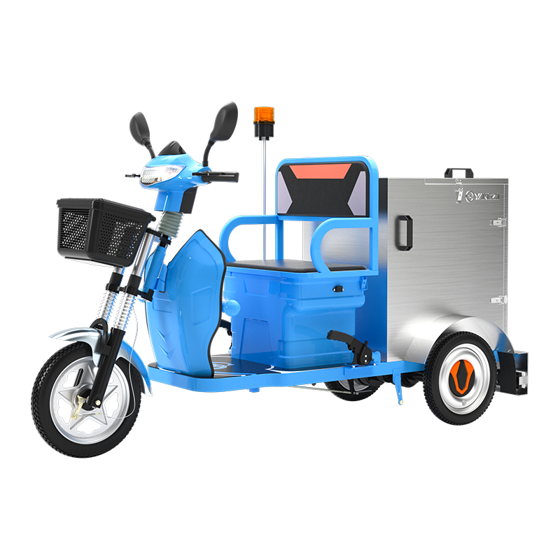 揚(yáng)子電動垃圾桶清運(yùn)車三輪環(huán)衛(wèi)小區(qū)學(xué)校城市搬運(yùn)車BJC002